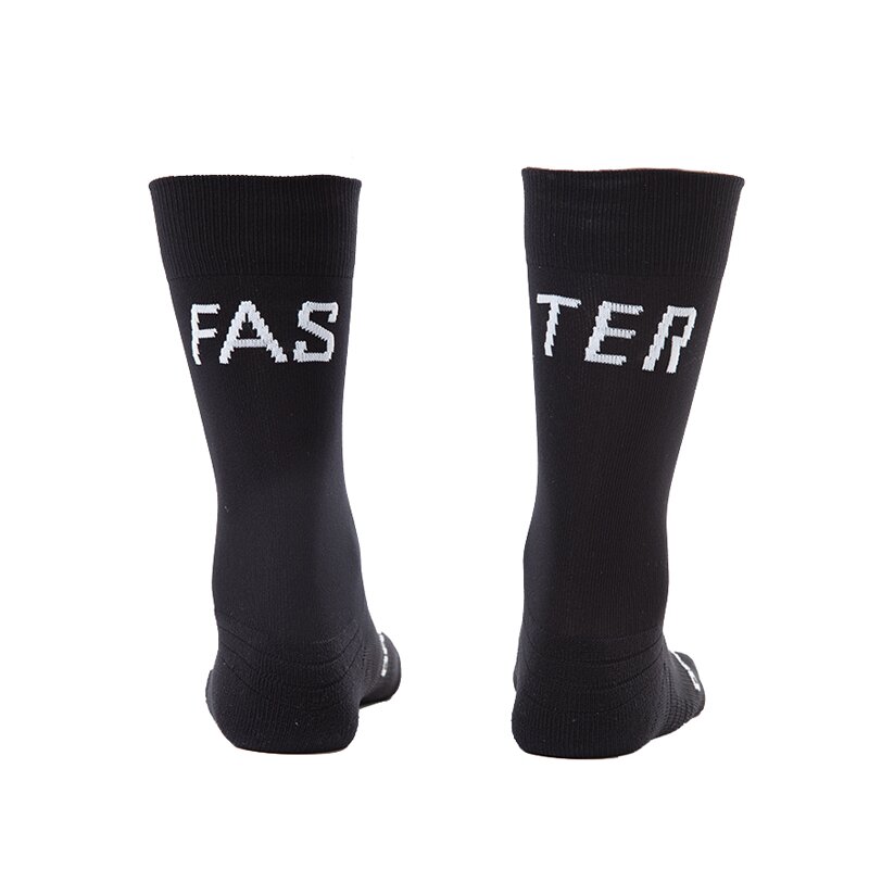 Race sock FASTER, black, long
