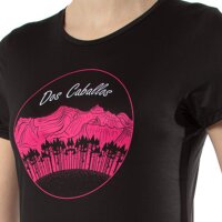 Bike Shirt Kurzarm, schwarz-pink