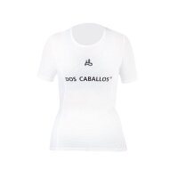 Dos Caballos Mesh Kurzarm Unterhemd schwarz. Höchster Komfort