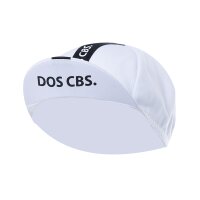 Dos Caballos racing cap classic black white. Perfect protection and style
