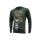 Freiburg skull long sleeve bike shirt darkgreen/amber 3XL