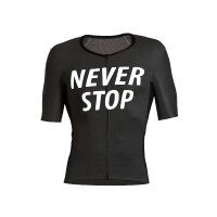 Never Stop short sleeve jersey black/ white