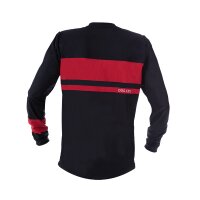 Adventure Langarm Bike Shirt schwarz/ rot black/ red XXL