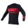 Adventure Langarm Bike Shirt schwarz/ rot XXL