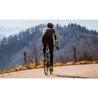 Endurance Winter- Tr&auml;gerradhose schwarz/neon gelb