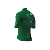 DCCC Cycling Club Kurzarm Radtrikot Herren dark green