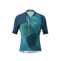 DOS Design Line Short Sleeve Jersey Men blue/ green