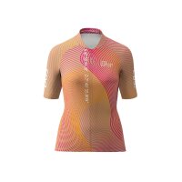 DOS Design Line Short Sleeve Jersey Women sand/ flamingo
