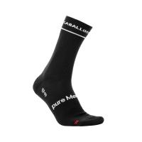 Merino sock black, XL/XXL (45-47)