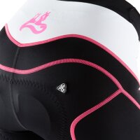 Nicenora women cycling short black/pink XS